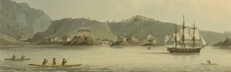 Шлюп "Нева" у берегов Русской Америки 